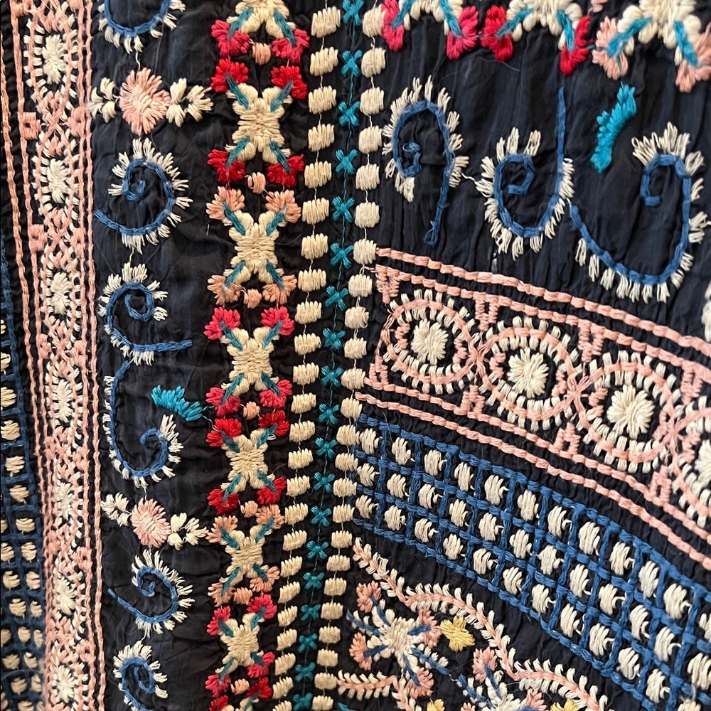 Johnny Was Multicolor Embroidered Blouse - Picture 4 of 6